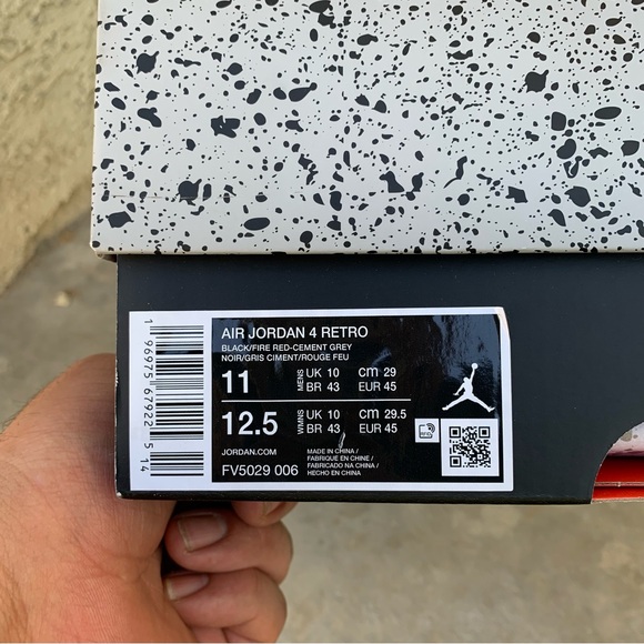 Nike Air Jordan 4 Retro Bred Reimagined Men’s sneakers - Picture 12 of 12